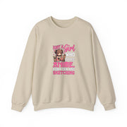 Just a Girl Unisex Heavy Blend™ Crewneck Sweatshirt