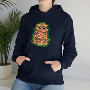 Christmas cat Unisex Heavy Blend™ Hooded Sweatshirt