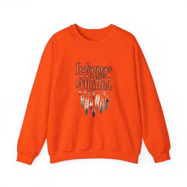 Indigenous Lives Matter Unisex Heavy Blend™ Crewneck Sweatshirt