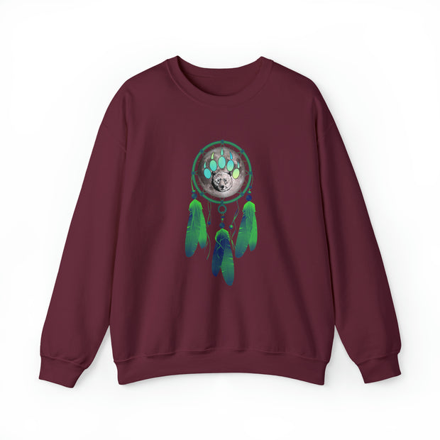 Bear Dream catcher Unisex Heavy Blend™ Crewneck Sweatshirt