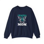 Teal for Mom Unisex Heavy Blend™ Crewneck Sweatshirt