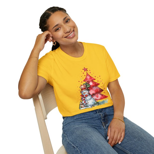Snowman Unisex Softstyle T-Shirt