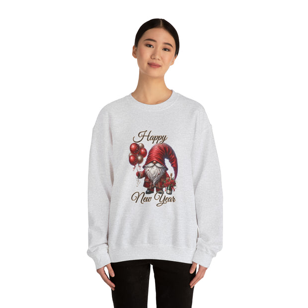 Gnome New Year Unisex Heavy Blend™ Crewneck Sweatshirt