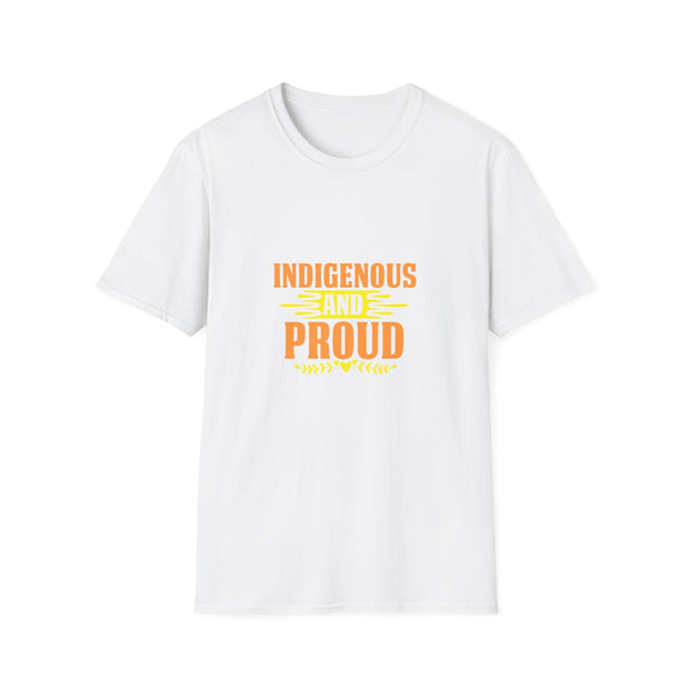 Indigenous and Proud Unisex Softstyle T-Shirt