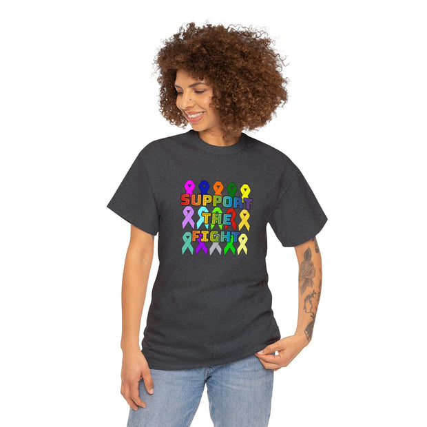 Support the Fight Unisex Heavy Cotton Tee