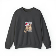 Christmas cat Unisex Heavy Blend™ Crewneck Sweatshirt