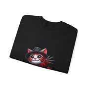 Horror Movie Cats Unisex Heavy Blend™ Crewneck Sweatshirt