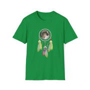 Wolf Dream catcher Unisex Softstyle T-Shirt