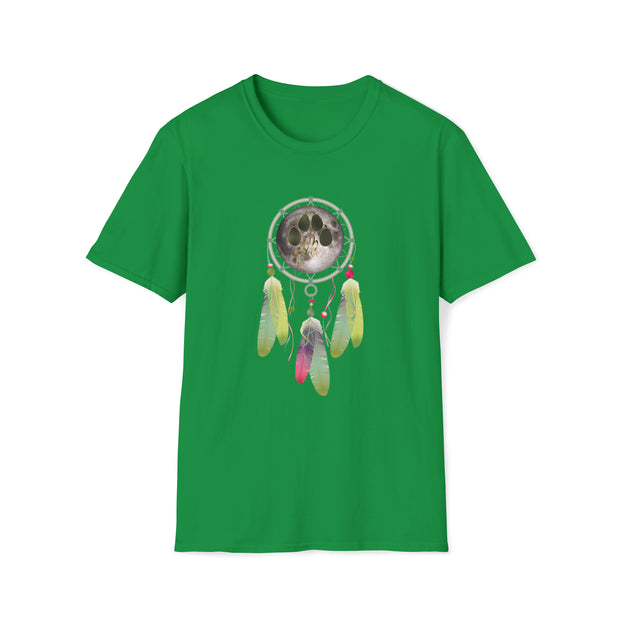 Wolf Dream catcher Unisex Softstyle T-Shirt