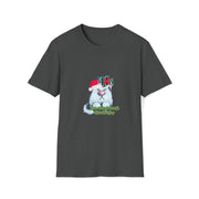 Christmas cat Unisex Softstyle T-Shirt