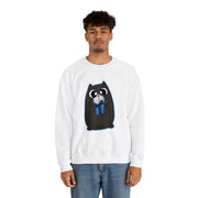 Christmas cat Unisex Heavy Blend™ Crewneck Sweatshirt