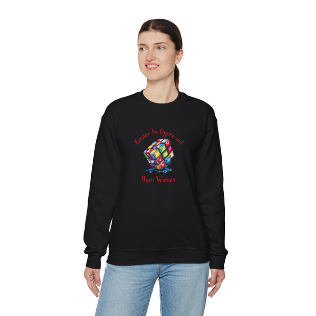Rubik Cube Unisex Heavy Blend™ Crewneck Sweatshirt