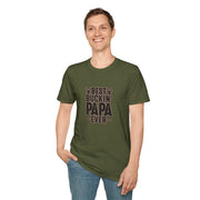 Best Papa Unisex Softstyle T-Shirt