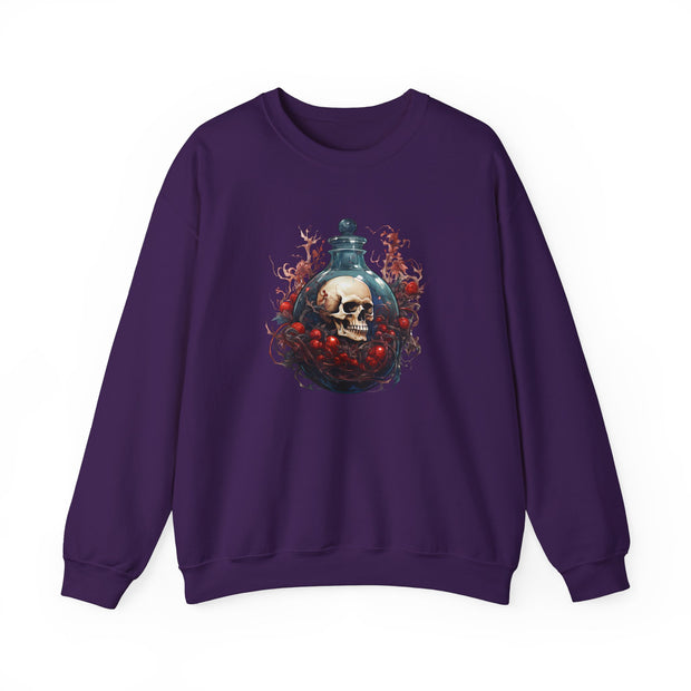 Bottled Skull Unisex Heavy Blend™ Crewneck Sweatshirt