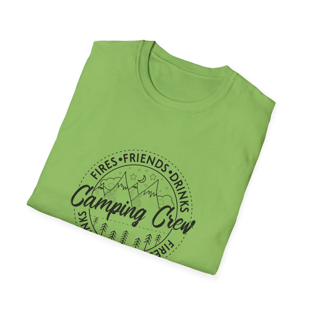Camping Crew Unisex Softstyle T-Shirt