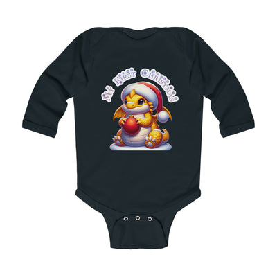 Christmas Dragon Infant Long Sleeve Bodysuit