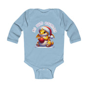 Christmas Dragon Infant Long Sleeve Bodysuit