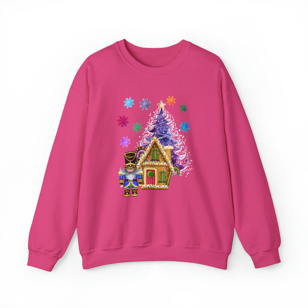 Gnome Nutcracker Unisex Heavy Blend™ Crewneck Sweatshirt
