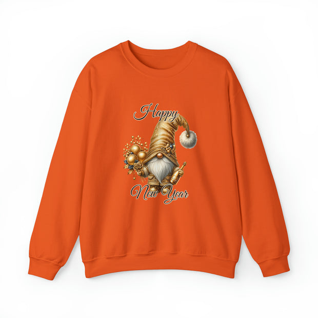 Gnome New Year Unisex Heavy Blend™ Crewneck Sweatshirt