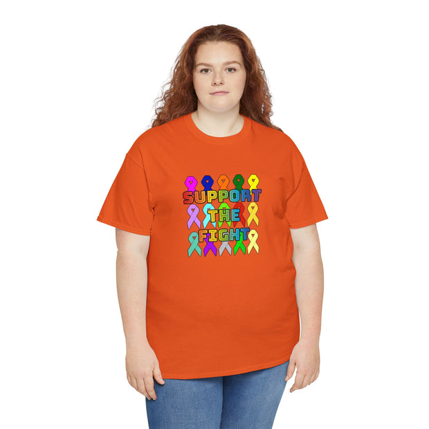 Support the Fight Unisex Heavy Cotton Tee
