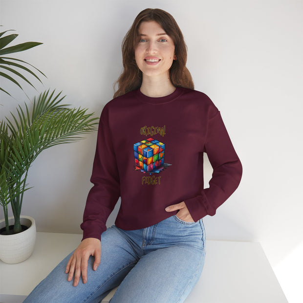 Rubik Cube Unisex Heavy Blend™ Crewneck Sweatshirt