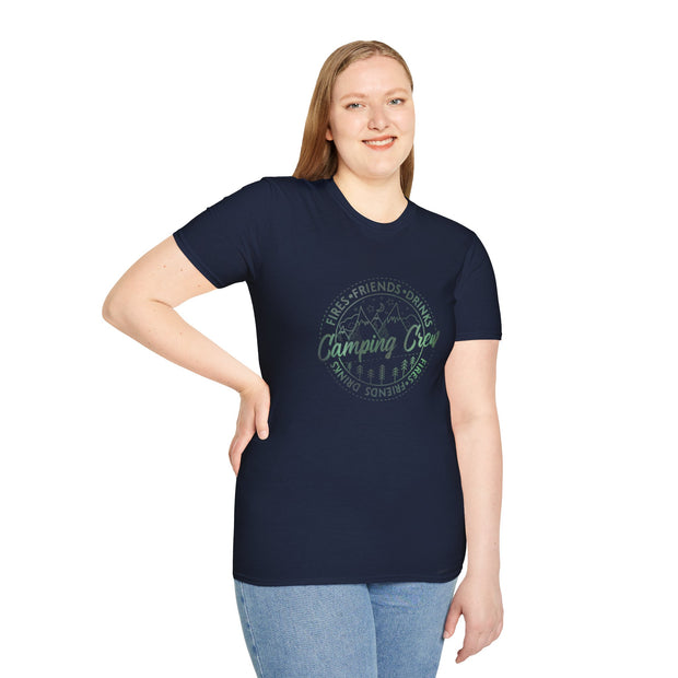 Camping Crew Unisex Softstyle T-Shirt