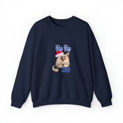 Christmas cat Unisex Heavy Blend™ Crewneck Sweatshirt