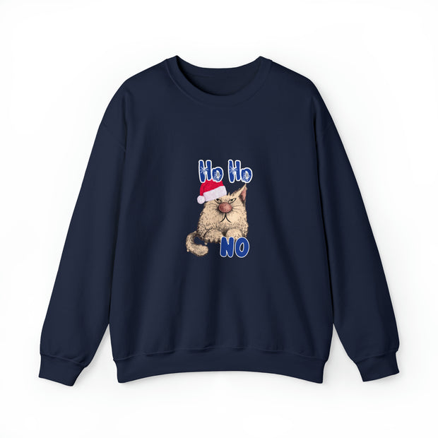 Christmas cat Unisex Heavy Blend™ Crewneck Sweatshirt