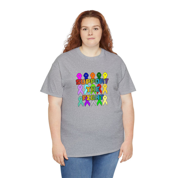 Support the Fight Unisex Heavy Cotton Tee