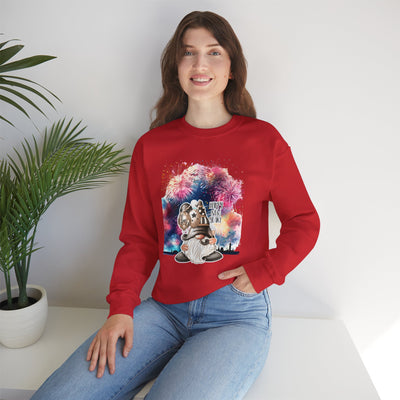 Gnome New Year Unisex Heavy Blend™ Crewneck Sweatshirt