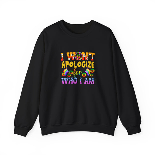 I Won’t Apologize Unisex Heavy Blend™ Crewneck Sweatshirt