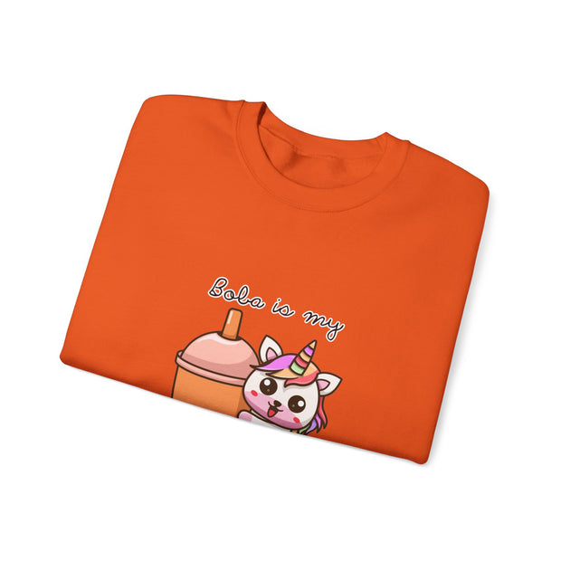 Unicorn Boba Unisex Heavy Blend™ Crewneck Sweatshirt