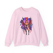 Anime Female Demon Unisex Heavy Blend™ Crewneck Sweatshirt