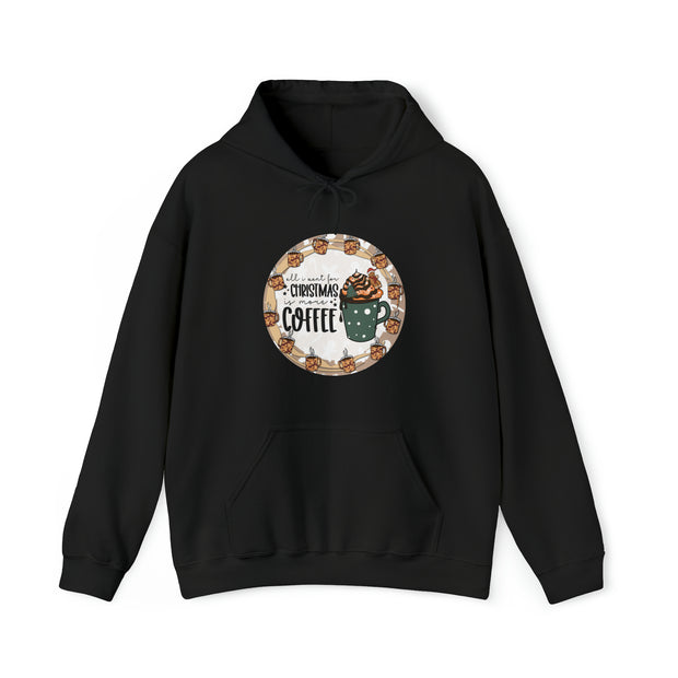 Christmas Coffee Unisex Heavy Blend™ Hooded Sweatshirt