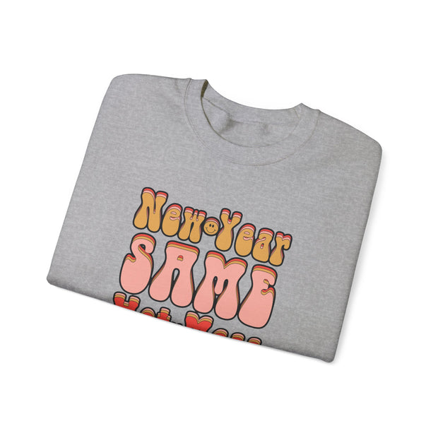 Same Hot Mess Unisex Heavy Blend™ Crewneck Sweatshirt
