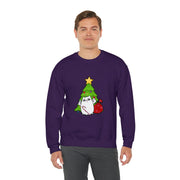 Christmas cat Unisex Heavy Blend™ Crewneck Sweatshirt