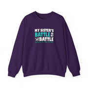 My Sister’s Battle Unisex Heavy Blend™ Crewneck Sweatshirt