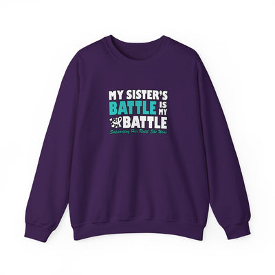 My Sister’s Battle Unisex Heavy Blend™ Crewneck Sweatshirt