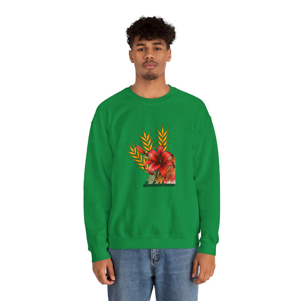 Saskatchewan Lily Unisex Heavy Blend™ Crewneck Sweatshirt