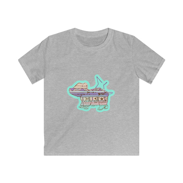 North Star Bear Kids Softstyle Tee