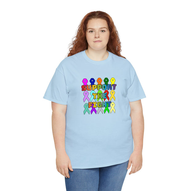Support the Fight Unisex Heavy Cotton Tee