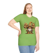New Year Gnome Unisex Softstyle T-Shirt