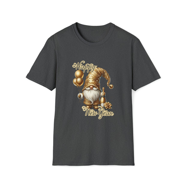 Gnome New Year Unisex Softstyle T-Shirt