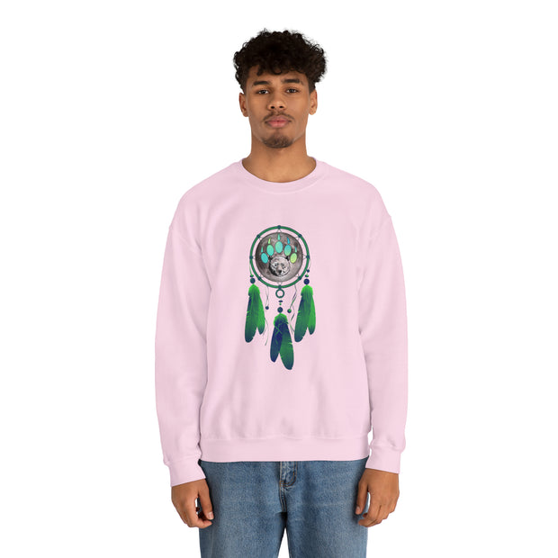 Bear Dream catcher Unisex Heavy Blend™ Crewneck Sweatshirt