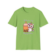 Unicorn Boba Unisex Softstyle T-Shirt