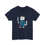 Horror Movie Cats Unisex Heavy Cotton Tee