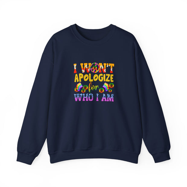 I Won’t Apologize Unisex Heavy Blend™ Crewneck Sweatshirt