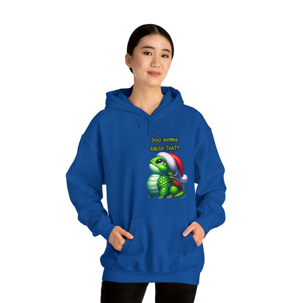 Christmas dragon Unisex Heavy Blend™ Hooded Sweatshirt