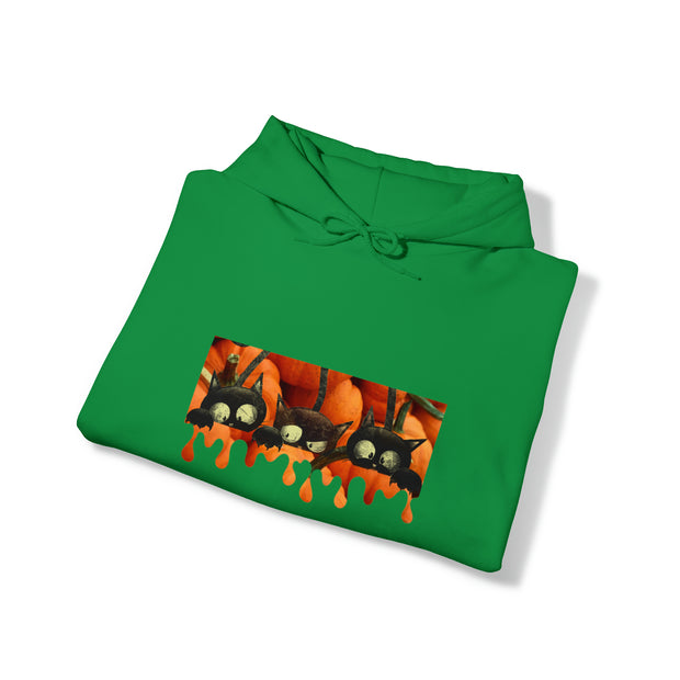 Pumpkin cats Unisex Heavy Blend™ Hooded Sweatshirt