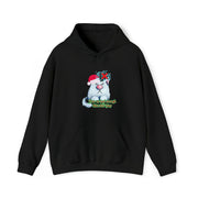 Christmas cat Unisex Heavy Blend™ Hooded Sweatshirt